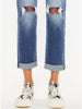 Afton Cuffed Slim Straight