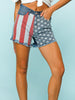 Stars and Stripes Denim Shorts