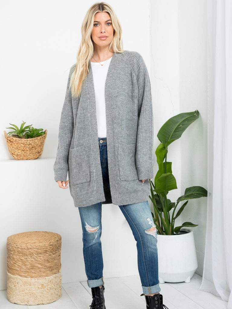 Ivanna Cardigan - Gray