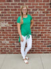 Amelia Knotted Long Tee
