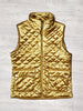 Sloane Gold Crushed Velvet Vest