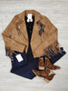 Danni Fringe Accent Moto Jacket
