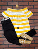 Dima Striped Off-The-Shoulder - Marigold