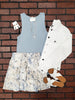 Nylah Tiered Skirt with Ruffle