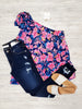 Genevieve Floral One Shoulder Top