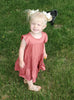 Matilda Tiered Dress (Marsala) - KIDS