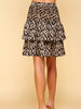 Blakelee Black/Taupe Ruffle Skirts