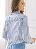 Jane Light Wash Distressed Jean Jacket