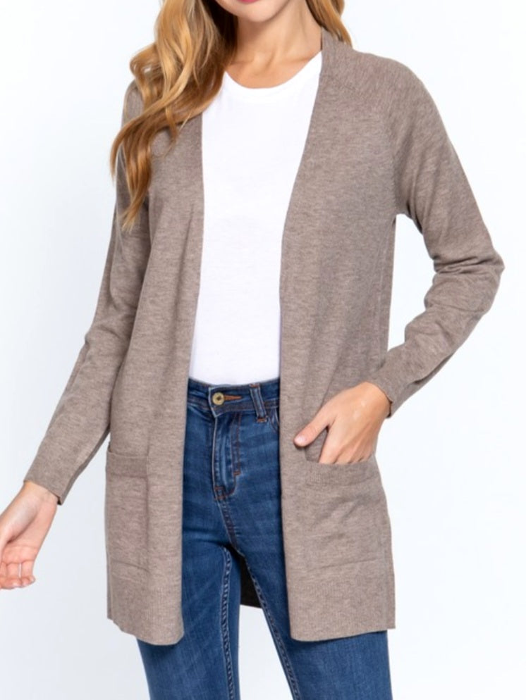 Steph Long Pocket Cardigans - Multi