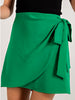 Tara Tie Skirt - Kelly Green