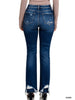 Heaven Distressed Flare Jeans